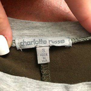 Dark Green & Grey Body Suit